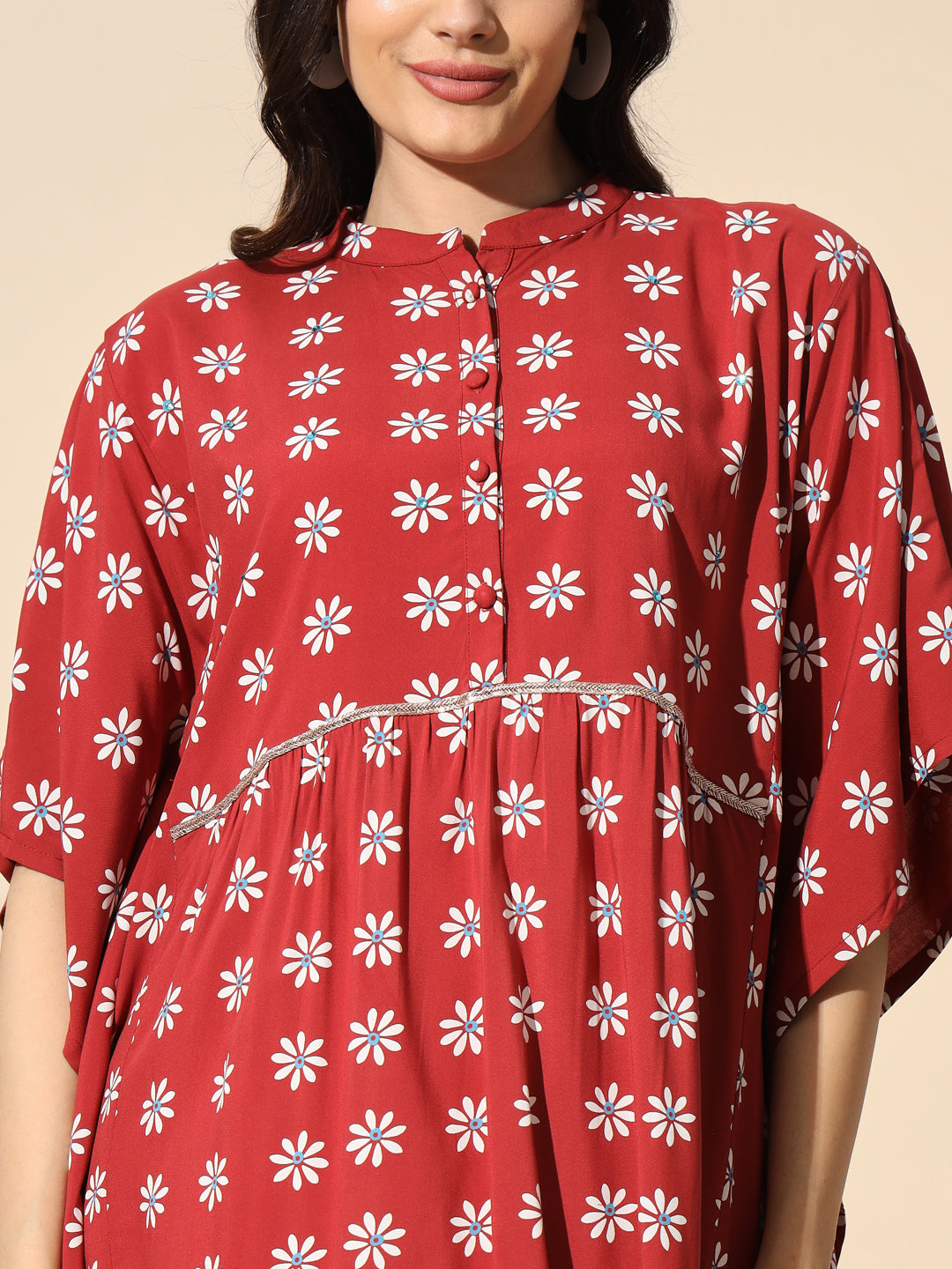 Printed Viscose Kaftan- #KFT036