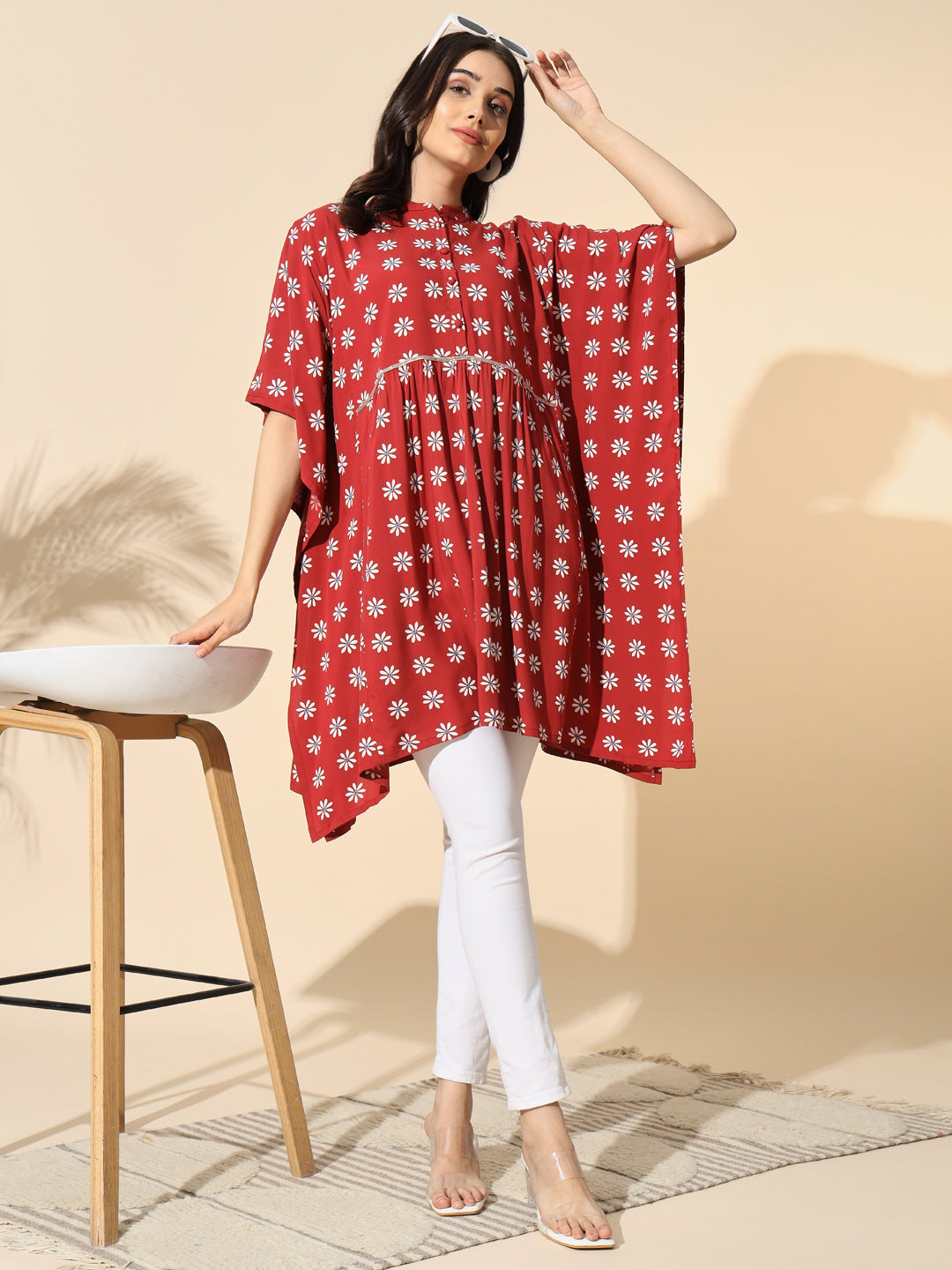 Printed Viscose Kaftan- #KFT036