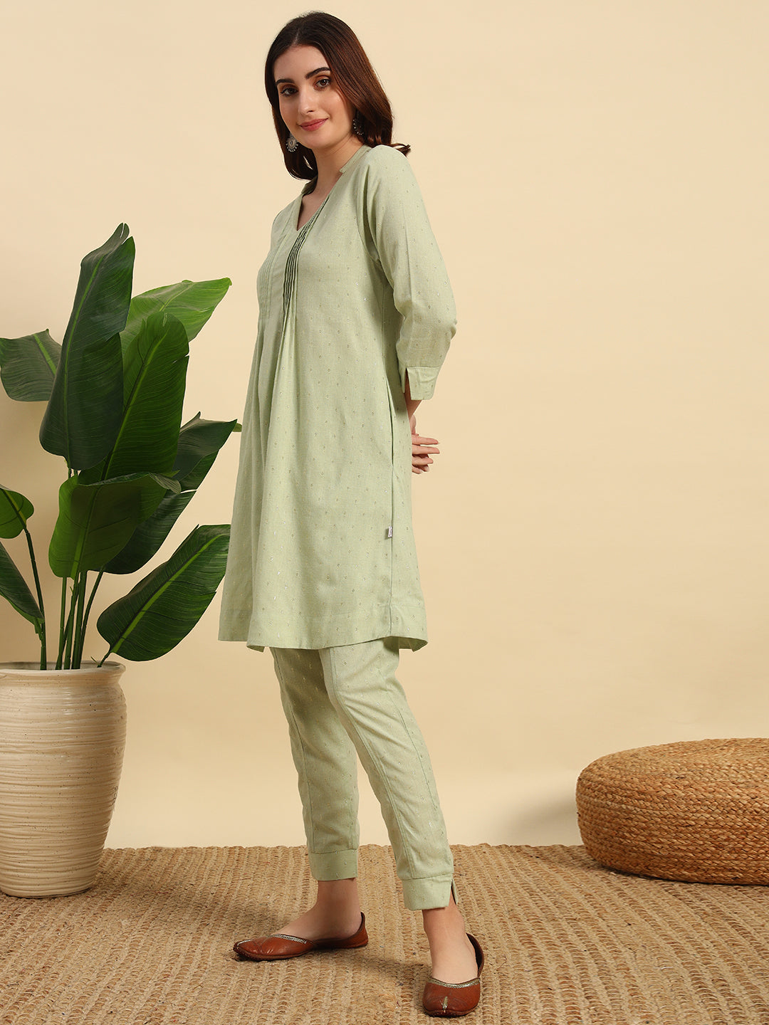 Cotton Flex Lurex Cord Set-CRD061